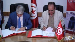 توقيع مذكرة تفاهم في مجال التنمية الاجتماعية بين فلسطين وتونس
