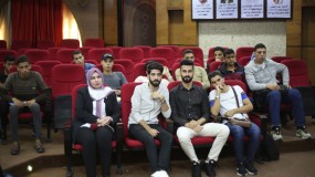 مركز شؤون المرأة ينفذ ورشة لعرض فيلم "ملح هذا البحر" في جامعة فلسطين