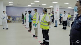 موانئ أبوظبي توفر مراكز لإجراء فحوصات الكشف عن فيروس كورونا المستجد لكوادرها التشغيلية في ميناءي خليفة وزايد
