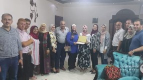 المكتب الحركي للمهن الطبية بإقليم غرب غزة ينظم سلسلة زيارات لتهنئة الناجحين بالثانوية العامة