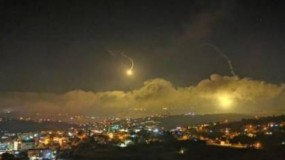 طائرات الاحتلال الإسرائيلي تقصف قطاع غزة ومواقع لحزب الله في جنوب لبنان