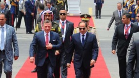 مباحثات بين الرئيس المصري والعاهل الأردني في شرم الشيخ