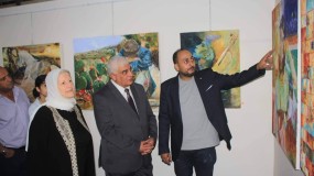 إفتتاح معرض الفنان محمد هزايمه  بعنوان : شواهد