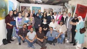 تحت رعاية وزارة الثقافة إفتتاح معرض ملتقى الدار للفن التشكيلي ضمن فعاليات إربد عاصمة الثقافة العربية 2022