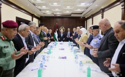 الرئيس عباس يترأس اجتماعا لقادة الأجهزة الأمنية والمحافظين
