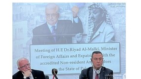 القاهرة…الوزير المالكي يطلع السفراء المعتمدين لدى فلسطين غير المقيمين على الأوضاع في فلسطين