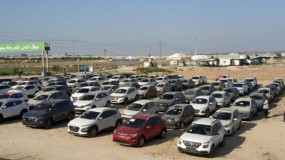 نقابة مستوردي المركبات بغزة يستنكر احتجاز إدارة الجمارك للسيارات المستوردة على معبر بيت حانون