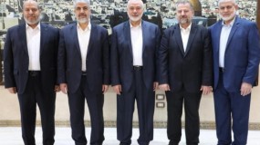 لقاء وفد (حماس) مع رئاسة المخابرات المصرية