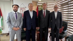 السفير دياب اللوح يستقبل رئيس المجلس الوطني 