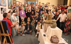 الدار آرت جاليري تفتتح المعرض العالمي الفن ثقافة وتاريخ الشعوب