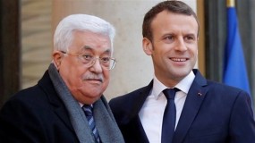 إتصال هاتفي بين الرئيس عباس ونظيره الفرنسي